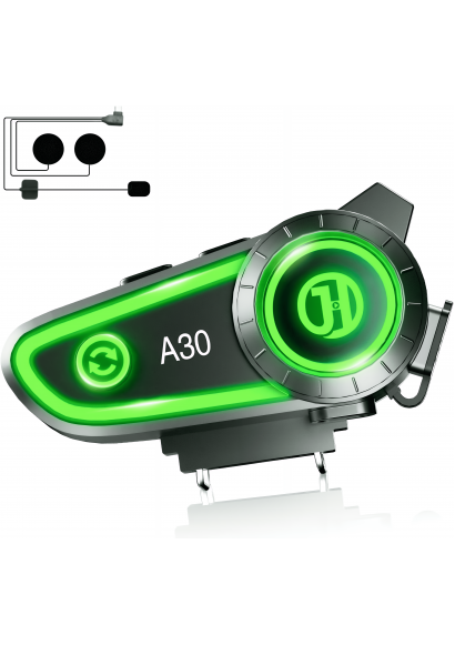 A30 Ambient Light Bluetooth Kask Kulaklığı – Bluetooth 5.3, Hi-Fi Ses ve Gürültü Engelleme