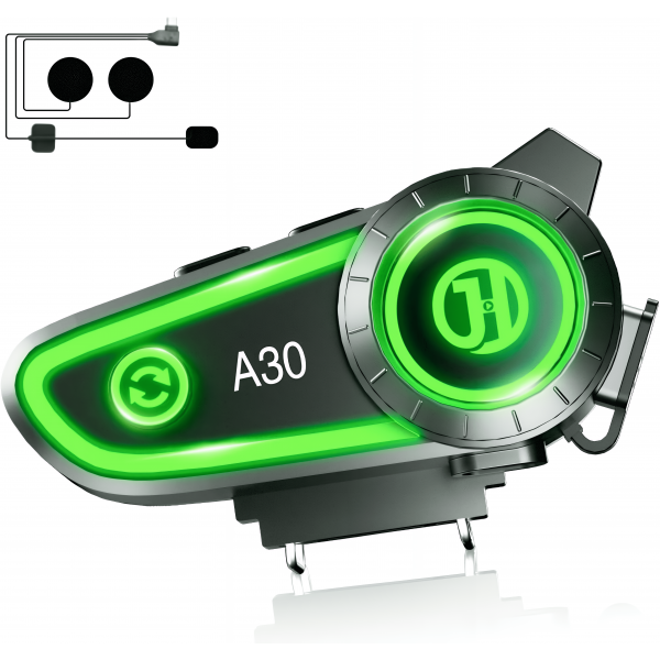 A30 Ambient Light Bluetooth Kask Kulaklığı – Bluetooth 5.3, Hi-Fi Ses ve Gürültü Engelleme