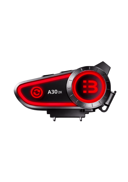 A30 2X Bluetooth Intercom Kask Kulaklığı – Çiftli Set, Bluetooth 5.3, LED Işıklı