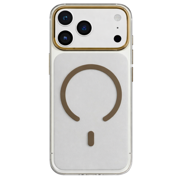 Desert Gold MagSafe Telefon Kılıf – Kablosuz Şarj Uyumlu, Kamera Koruyucu