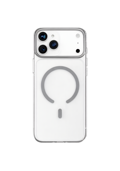 Titanium Gray MagSafe  Telefon Kılıf – Kablosuz Şarj Uyumlu, Kamera Koruyucu