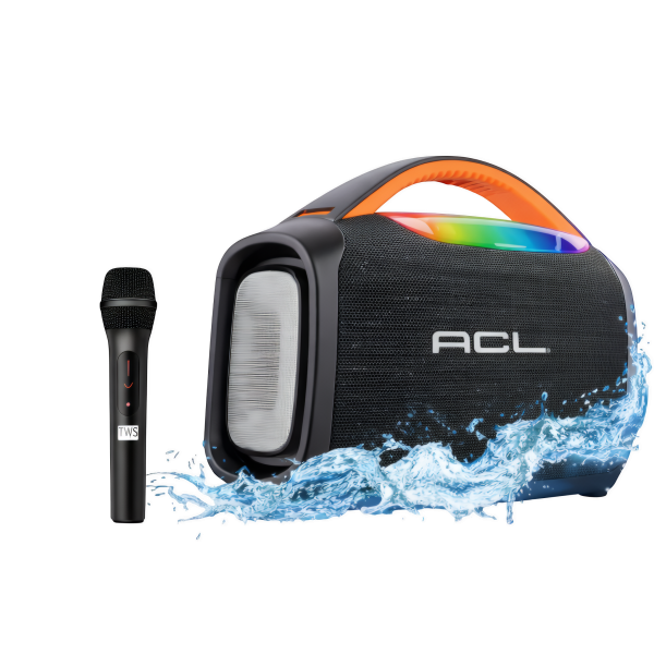 ACL-5825 120W RGB LED Mikrofonlu Kablosuz Hoparlör
