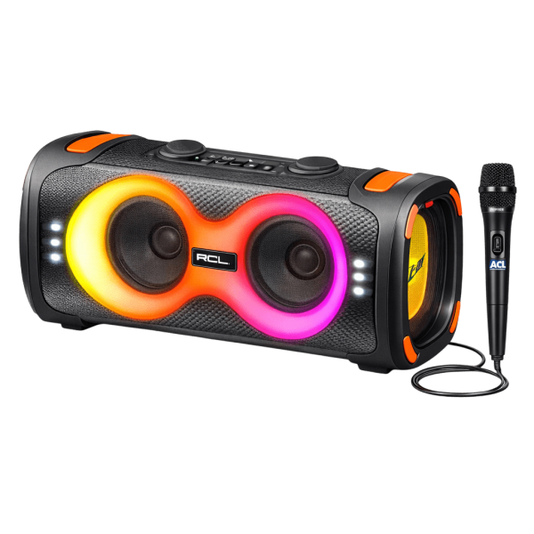 ACS-21 60W Mikrofonlu Bluetooth Taşınabilir Parti Hoparlörü