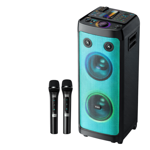 ACS-27 200W Bluetooth RGB Parti Hoparlörü Çift Mikrofonlu