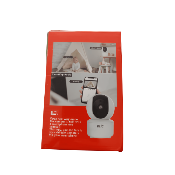 Blic BLM-59 1080P Kablosuz Bebek Güvenlik Kamerası – Wi-Fi & Gece Görüş