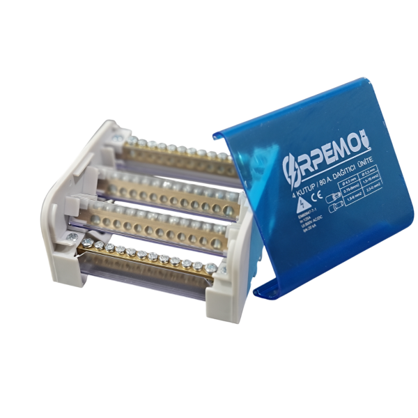 O.0336 - 125 A 4.KUTUPLU 2+8 DELİKLİ DAĞITIM ÜNİTESİ