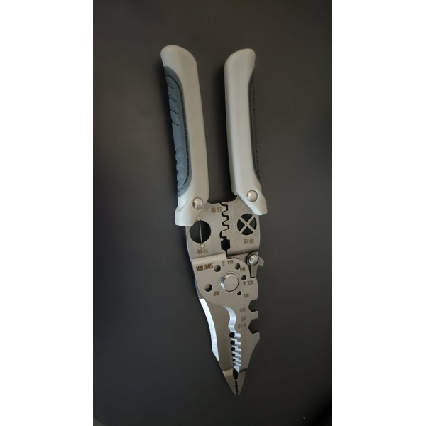 O.2021 - ÇOK FONKSİYONLU TEL KABLO KESİCİ ÇELİK ELEKTRİK TEL SOYUCU VE SIKMA ÇOK AMAÇLI PENSE