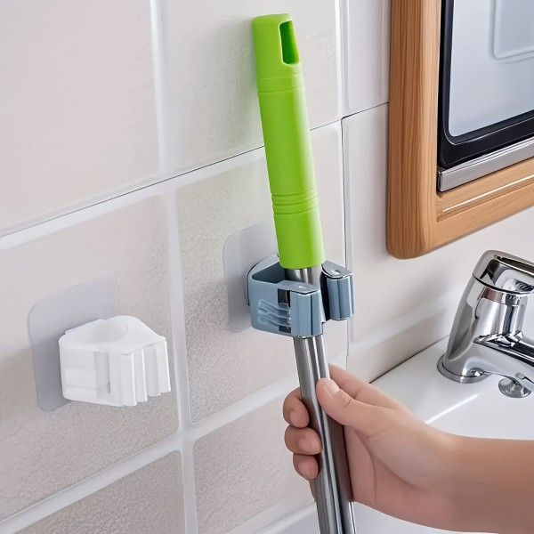 DUVARI DELMEDEN MOP & SÜPÜRGE SABİTLEYİCİ – AKILLI SAKLAMA ÇÖZÜMÜ