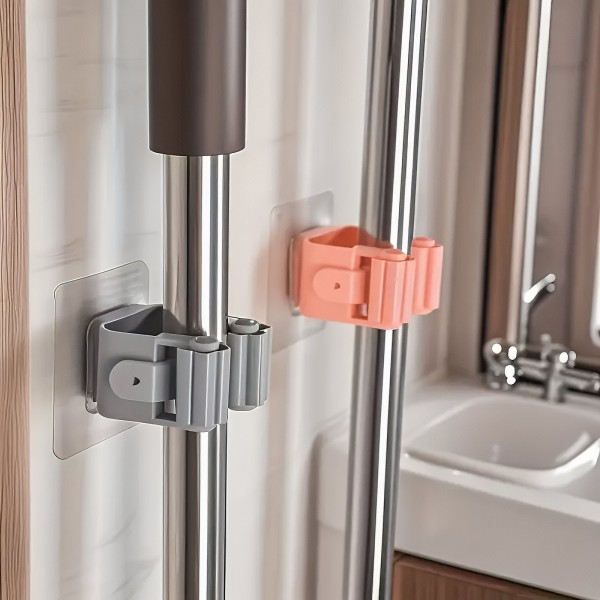 DUVARI DELMEDEN MOP & SÜPÜRGE SABİTLEYİCİ – AKILLI SAKLAMA ÇÖZÜMÜ