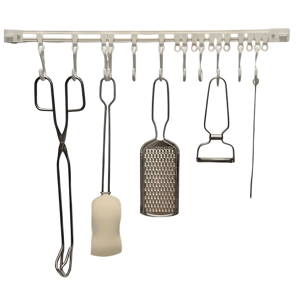 DUVARA MONTE ÇOK AMAÇLI MUTFAK ARAÇ VE GEREÇ TUTUCU