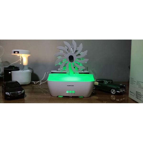 ÇARKLI AROMA DİFÜZÖR – LED IŞIKLI, SESSİZ, ZAMAN AYARLI HAVA NEMLENDİRİCİ ÇARKLI AROMA DİFÜZÖR – LED IŞIKLI, SESSİZ, ZAMAN AYARLI HAVA NEMLENDİRİCİ