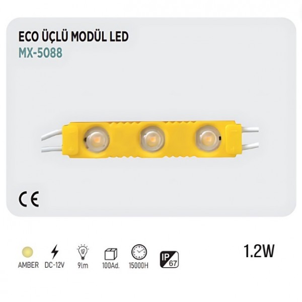 MAXLED MX-5088 1,2W ECO ÜÇLÜ MODÜL LED